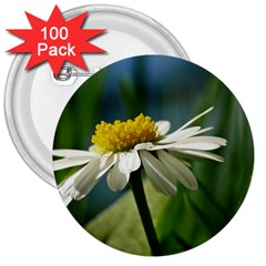Daisy 3  Button (100 Pack) by Siebenhuehner