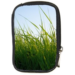 Grass Compact Camera Leather Case by Siebenhuehner