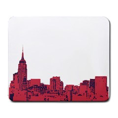 Skyline Large Mouse Pad (rectangle) by PaolAllen