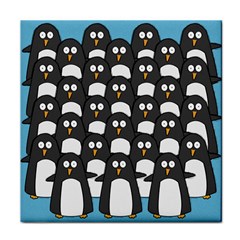Penguin Group Ceramic Tile by PaolAllen