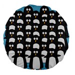 Penguin Group 18  Premium Round Cushion  Back