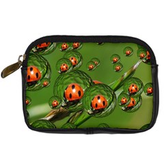 Ladybird Digital Camera Leather Case by Siebenhuehner