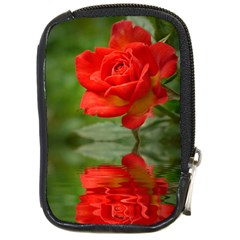 Rose Compact Camera Leather Case by Siebenhuehner