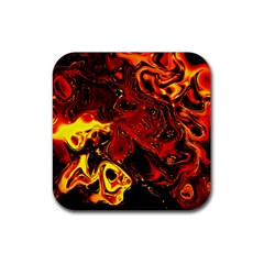 Fire Drink Coaster (square) by Siebenhuehner