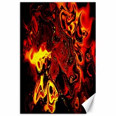 Fire Canvas 20  X 30  (unframed) by Siebenhuehner