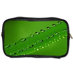 Waterdrops Travel Toiletry Bag (two Sides) by Siebenhuehner