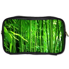 Bamboo Travel Toiletry Bag (one Side) by Siebenhuehner