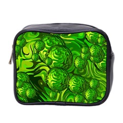 Green Balls  Mini Travel Toiletry Bag (two Sides) by Siebenhuehner