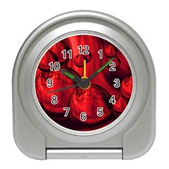 Red Bubbles Desk Alarm Clock by Siebenhuehner