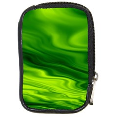 Green Compact Camera Leather Case by Siebenhuehner
