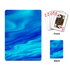 Blue Playing Cards Single Design by Siebenhuehner