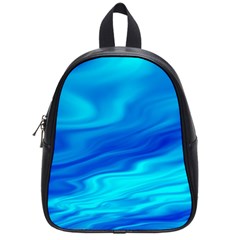 Blue School Bag (small) by Siebenhuehner