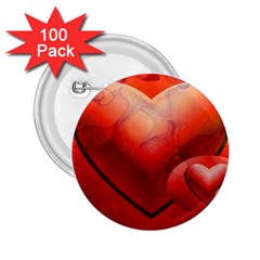 Love 2 25  Button (100 Pack) by Siebenhuehner