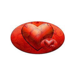 Love Sticker (oval) by Siebenhuehner