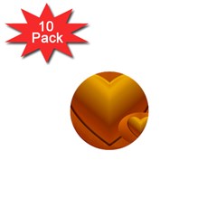 Love 1  Mini Button (10 Pack) by Siebenhuehner