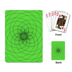 Spirograph Playing Cards Single Design by Siebenhuehner