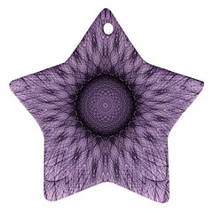 Mandala Star Ornament (two Sides) by Siebenhuehner