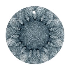 Mandala Round Ornament by Siebenhuehner