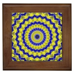 Mandala Framed Ceramic Tile