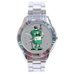 Don t Waste Your Time    Stainless Steel Watch by Contest1771648