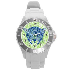 Cheetah Alarm Plastic Sport Watch (large) by Contest1738807
