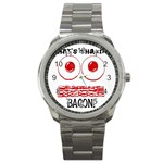 Whats Shakin Bacon? Sport Metal Watch