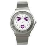 Beauty Time Stainless Steel Watch (Slim) Front