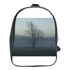 Foggy Tree School Bag (large) by plainandsimple
