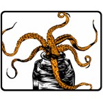 octopus ink Fleece Blanket (Medium) 60 x50  Blanket Front