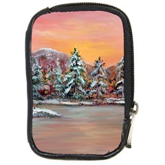  jane s Winter Sunset   By Ave Hurley Of Artrevu   Compact Camera Leather Case by ArtRave2