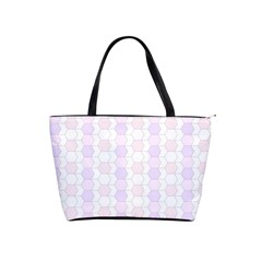 Allover Graphic Soft Pink Large Shoulder Bag by ImpressiveMoments