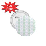 Allover Graphic Soft Aqua 1.75  Button (100 pack)