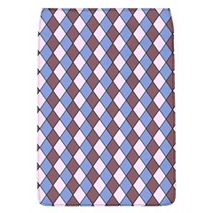 Allover Graphic Blue Brown Removable Flap Cover (large) by ImpressiveMoments