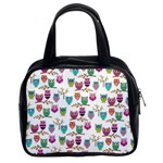 Happy Owls Classic Handbag (Two Sides) Front