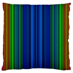 Strips Large Cushion Case (two Sided) 