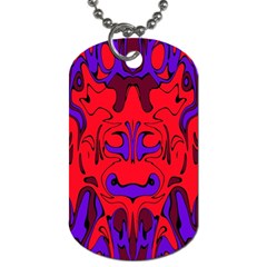 Abstract Dog Tag (one Sided)