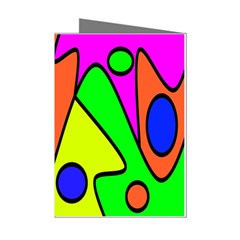 Abstract Mini Greeting Card (8 Pack) by Siebenhuehner