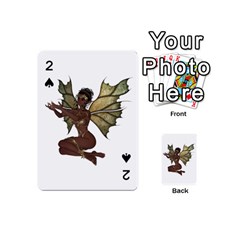 Faerie Nymph Fairy With Outreaching Hands Playing Cards 54 Designs (mini) by goldenjackal