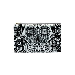Skull Cosmetic Bag (small) by Ancello