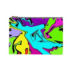 Abstract Cosmetic Bag (large) by Siebenhuehner