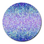Glitter2 8  Mouse Pad (Round)