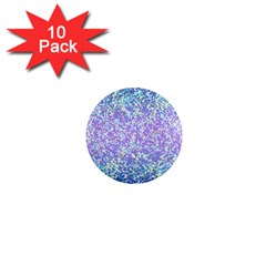 Glitter2 1  Mini Button Magnet (10 Pack) by MedusArt