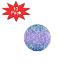 Glitter2 1  Mini Button Magnet (10 pack)