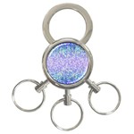 Glitter2 3-Ring Key Chain