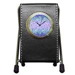 Glitter2 Stationery Holder Clock