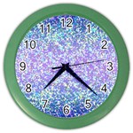 Glitter2 Wall Clock (Color)