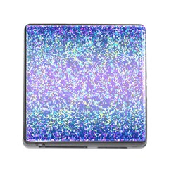 Glitter2 Memory Card Reader With Storage (square) by MedusArt