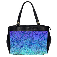 Grunge Art Abstract G57 Oversize Office Handbag (2 Sides) by MedusArt