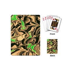 Retro Swirl Playing Cards (mini) by Colorfulart23
