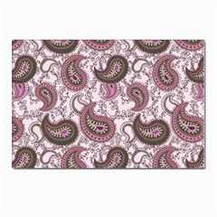 Paisley In Pink Postcards 5  X 7  (10 Pack) by StuffOrSomething